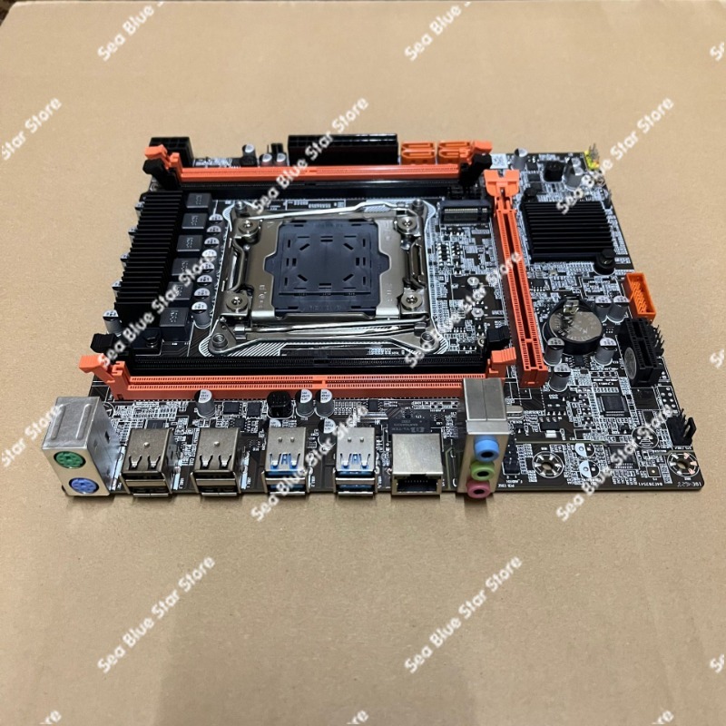 New X99D4M Desktop Computer Ma - E5 2696 V3 recension och pris